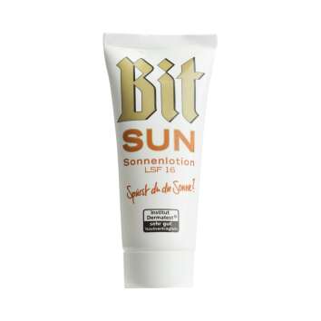 Bitburger Sonnencreme LSF 16 UV Sunscreen Cream Lotion...