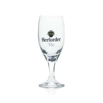 Herforder Bier Glas Pokal Mini Shot 40 ml...