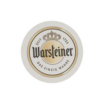 100x Warsteiner Bierdeckel 11cm Ø Untersetzer Glas...