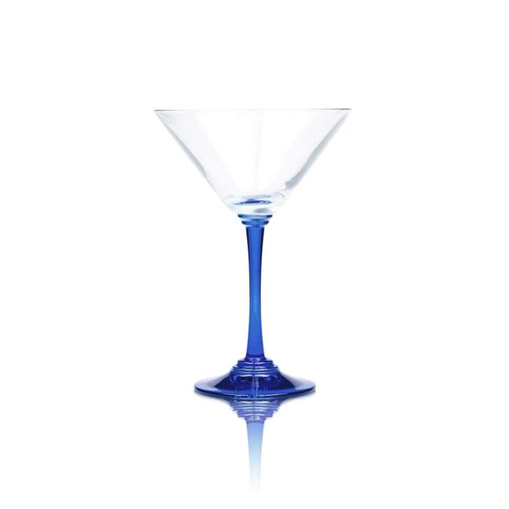Citadelle Vodka Glas Martini blauer Fuß Cocktail Gläser Longdrink Gin Bar Relief