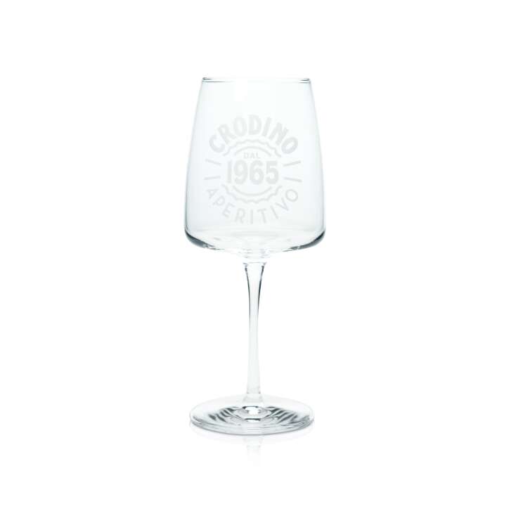 Crodino Aperitivo Glas 48cl Weinglas 1965 Cocktail Gläser Longdrink Bitter Bar