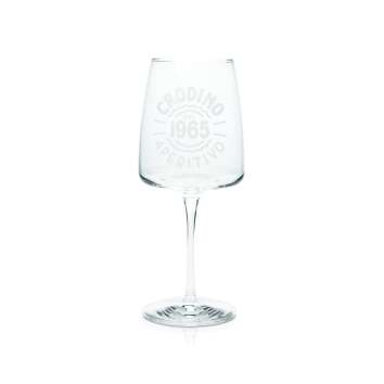 Crodino Aperitivo Glas 48cl Weinglas 1965 Cocktail...