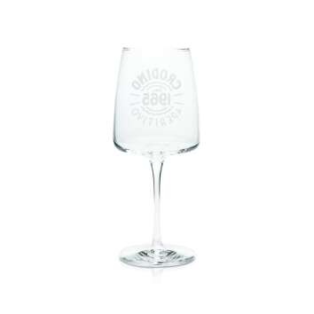 Crodino Aperitivo Glas 48cl Weinglas 1965 Cocktail Gläser Longdrink Bitter Bar