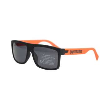 Jägermeister Sonnenbrille schwarz mit orangenem...
