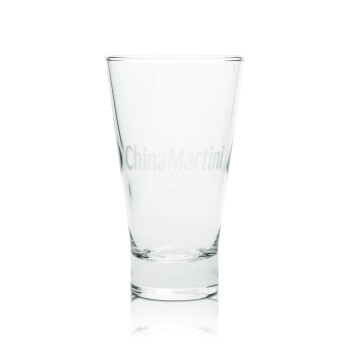 6x ChinaMartini Calda Glas Tumbler Kräuterlikör Gläser Cocktail Longdrink Bar