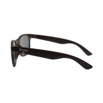 Sierra Cafe Sonnenbrille Tequilla Braun Holzoptik UV400 Nerd Brille Sommer Retro