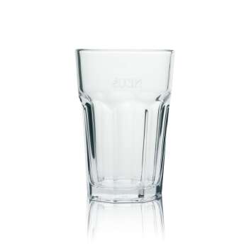 6x Neus Saft Glas 0,4l Becher Relief Grantiy Gläser Schorle Cocktail Longdrink