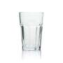 6x Neus Saft Glas 0,4l Becher Relief Grantiy Gläser Schorle Cocktail Longdrink