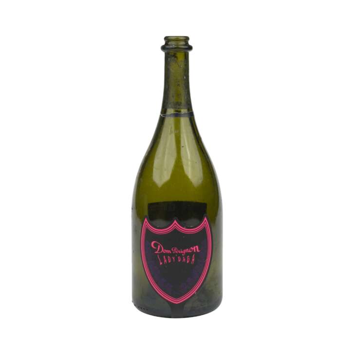 Dom Perignon Champagner LEERE Showflasche 0,75l Rose Lady Gaga Luminous