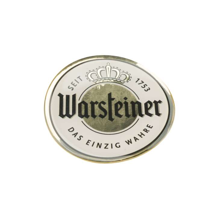 Warsteiner Bier Aufkleber 60mm Ø Wand Tafel Deko Reisen Fanartikel Brauerei