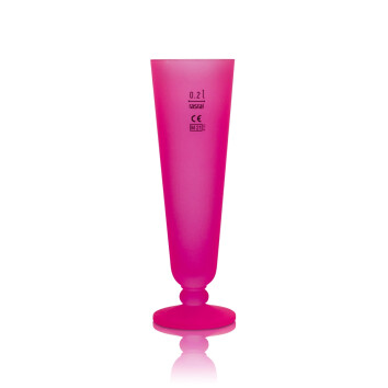 Warsteiner Bier Glas 0,2l Neon Tulpe pink Pokal Sammler Gläser Editio Pride Rosa