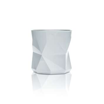 Nordes Gin Glas 0,25l Tumbler Weiß Atlantic Gläser Relief Cocktail Cube Design