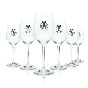 6x Noilly Prat Glas 0,36l Wein Gläser Vermouth...