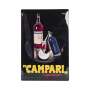 Campari Blechschild Vintage 60x40cm Soda Spritz Aperitif Emaile Wand Reklame