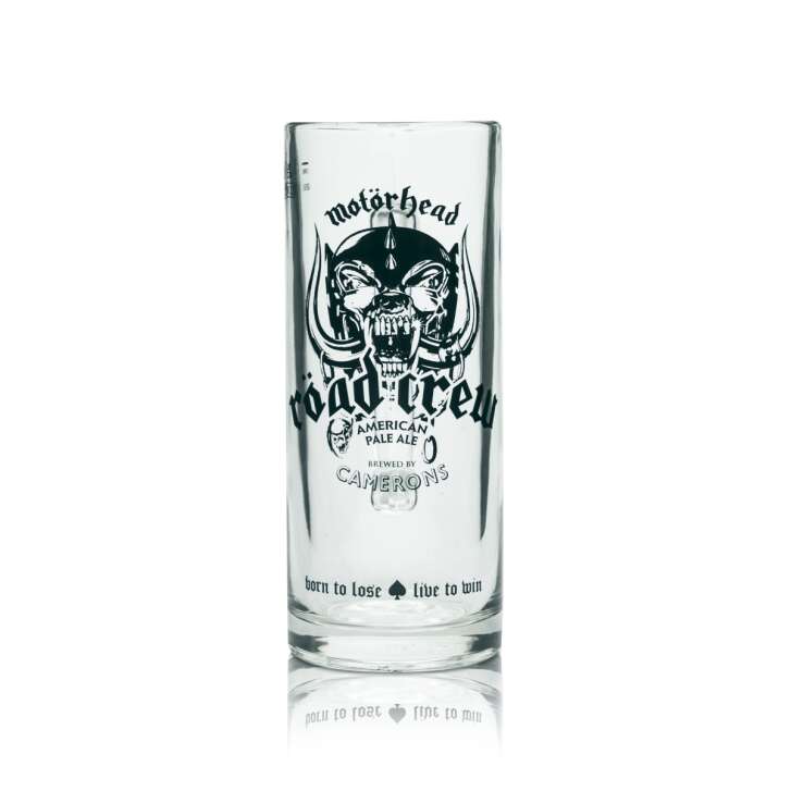 Motörhead Bier Glas 0,5l Krug Camerons Gläser Pint Henkel Humpen Motorhead