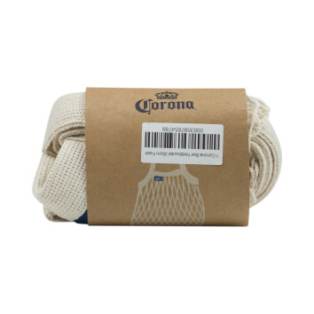 Corona Bier Netz Beutel 100% Baumwolle Einkaufstasche Tüte Tragen Gemüse Osbt