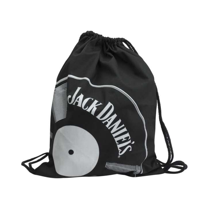 Jack Daniels Jutebeutel Tasche Rucksack Backpack Sportbeutel Gym Strand Einkauf