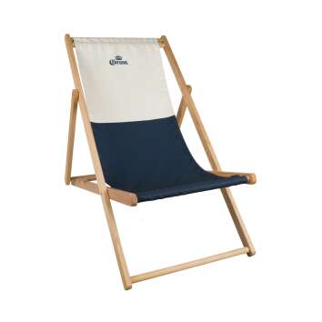 Corona Bier Liegestuhl Holz Sonnenliege Beach Chair Relax Strand Stuhl Terasse