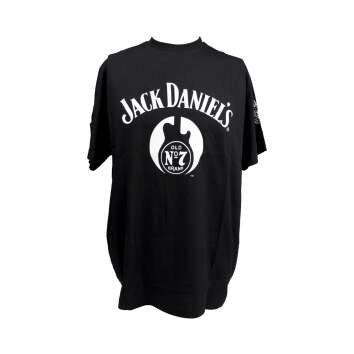 1x Jack Daniels Whiskey T-Shirt Schwarz Größe L Herren "No. 7" 