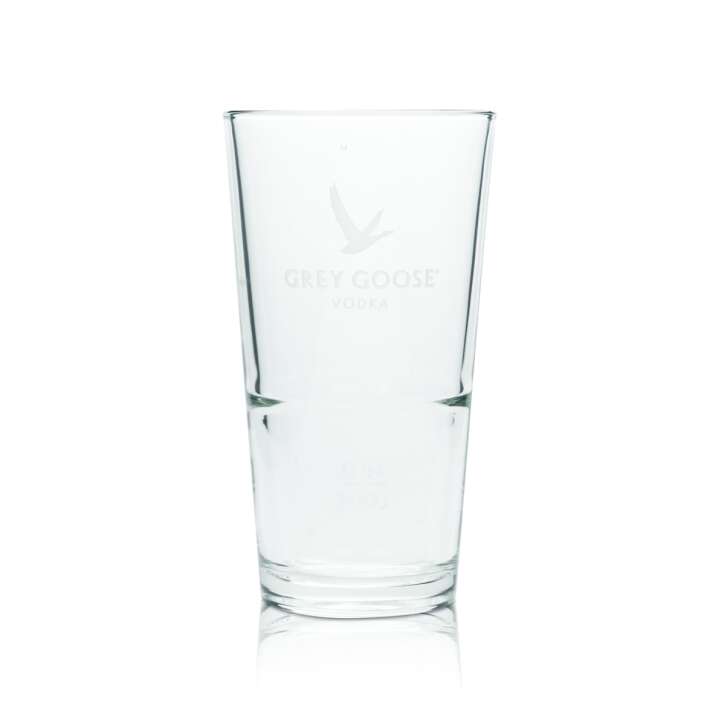 6x Grey Goose Glas 0,37l Longdrink Cocktail Gläser Stapelbar Geeicht Gastro Bar