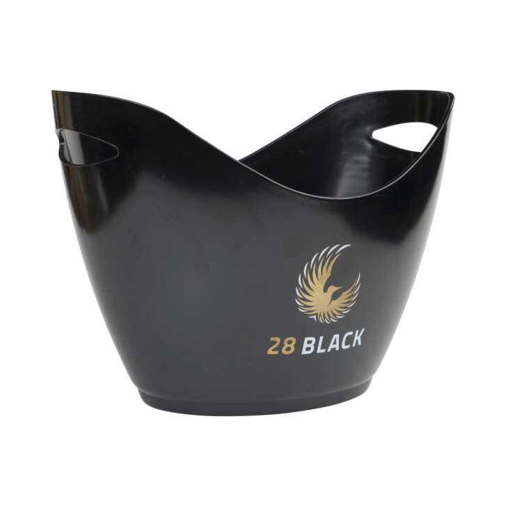 1 28 Black Energydrink Flaschenkühler Kunststoff Schwarz neu