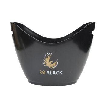1 28 Black Energydrink Flaschenkühler Kunststoff Schwarz neu