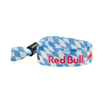Red Bull VIP Armband Oktoberfest Motiv Wiesn Sicherheits Bändchen Club Party