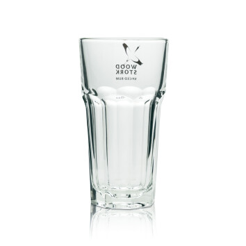 6 Wood Stork Rum Glas 0,3l Longdrinkglas neu