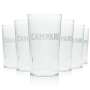 6 Campari Likör Glas 0,4l Mehrweg-Kunststoffbecher neu