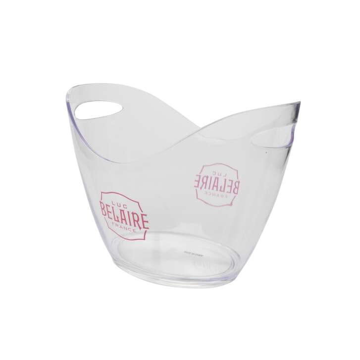 Luc Belaire Champagner Kühler transparent Flaschen Eiswürfel Behalter Cooler Sekt
