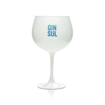 1 Gin Sul Gin Glas 0,5l Ballonglas Weiß neu