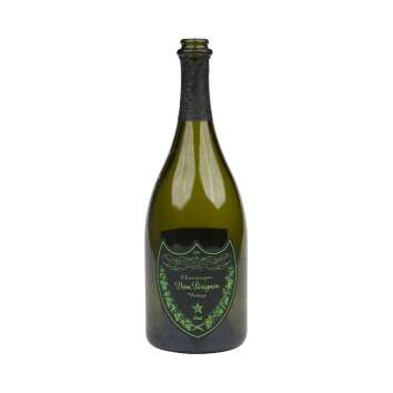 Dom Perignon Champagner LEERE Flasche 0,7l Luminous LED Licht Vintage Deko