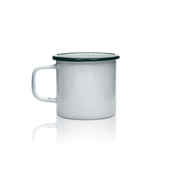 Jameson Whiskey Tasse 0,25l Metall Cup Glas Henkel Gläser Emaille Becher Irish