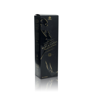 Johnnie Walker Whisky 0,7l 40% vol. Black Label 12 Jahre Blended Scotch