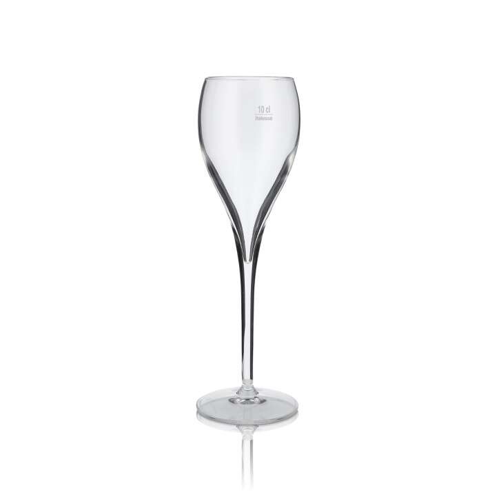 6x Veuve Clicquot Glas 0,18l Champagner Kelchglas Gläser Set Sekt Secco Gastro