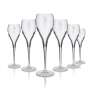 6x Veuve Clicquot Glas 0,18l Champagner Kelchglas Gläser Set Sekt Secco Gastro