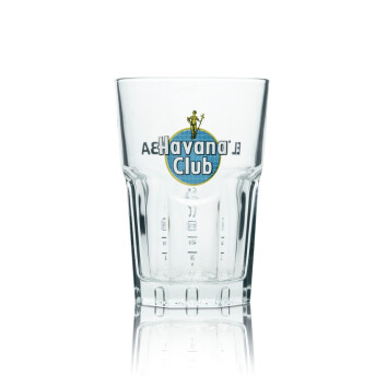 6x Havana Club Rum Glas 0,34l Longdrink Gläser "Tiger" Sondereditionen Limited
