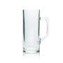 6x Bierkrug 0,5l Glas Seidel "Reno" Borgonovo Marken Gläser Henkel Humpen