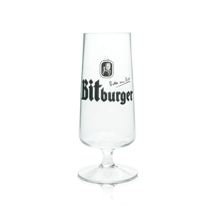 Bitburger Bier Glas 1l XL Pokal Tulpe Gläser Stiefel Stiel Brauerei Beer Becher