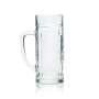 6x Tegernsee Bier Glas 0,3l Krug HB Seidel Gläser Henkel Krüge Humpen Relief