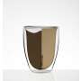 2x Doppelwandige Gläser Thermo Glas 0,35l Latte Macchiato hochwertig Kaffee
