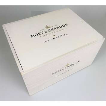 1x Moet Chandon Champagner Holzkiste Ice Imperial weiß