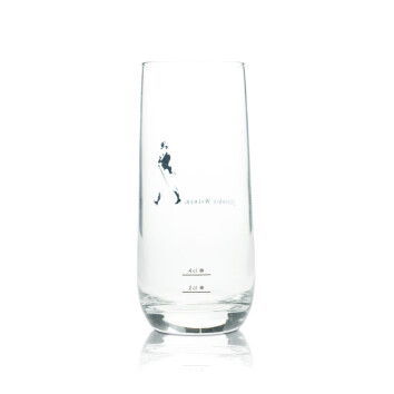 6x Johnnie Walker Whiskey Glas 0,3l Longdrink Gläser Highball Cocktail Retro