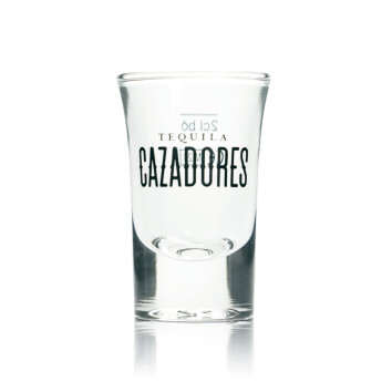 6x Cazadores Tequila Glas 2cl Schnaps Gläser Kurze...