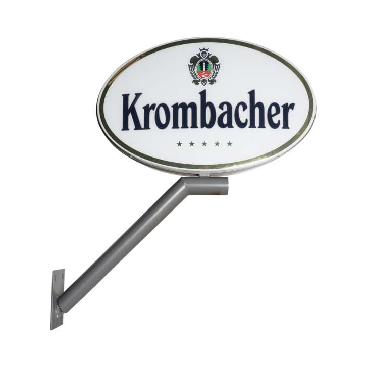 Krombacher Leuchtreklame Schild Display Illuminated Gastro Bar Pub Wirtschaft
