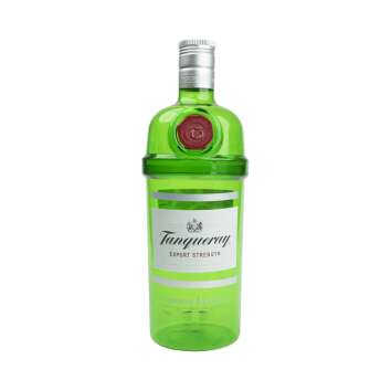 Tanqueray Gin 3l Showflasche LEER Display Deko Dummy Bar EMPTY Kunststoff gr&uuml;n