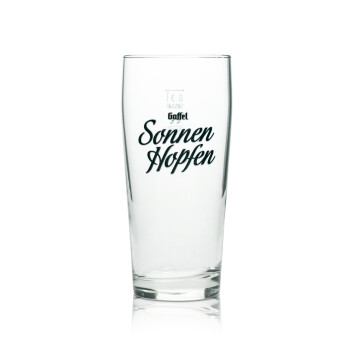 6x Gaffel Bier Glas 0,3l Becher "Sonnenhopfen"...