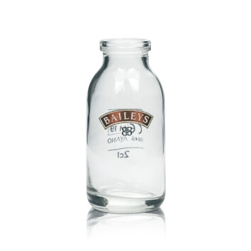 6x Baileys Glas Mini Milchflasche 50ml 2 + 4cl Kurze...