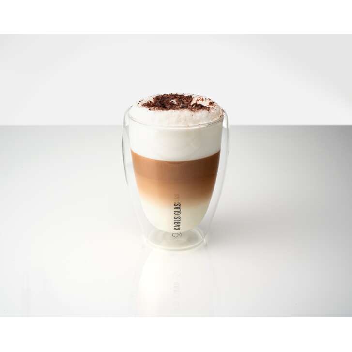 6x Doppelwandige Gläser Thermo Glas 0,35l Latte Macchiato hochwertig Kaffee