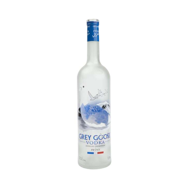 Grey Goose Vodka 1,5l leere Flasche Deko Spardose Lampe Basteln DIY EMPTY Bottle